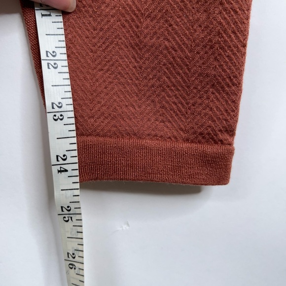 Smartwool Active Base Layer Leggings Intraknit Copper Rust Wool Blend Medium - Picture 12 of 12